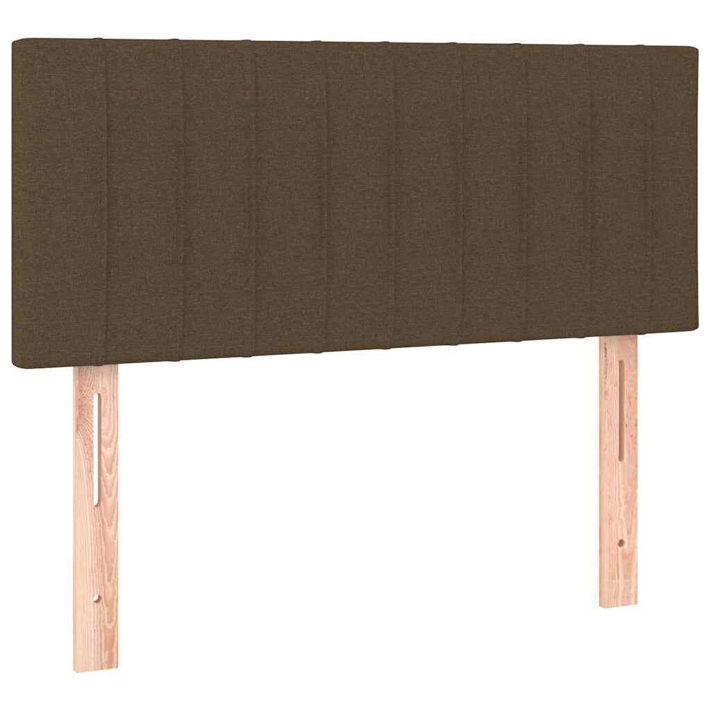 vidaXL sötétbarna szövet fejtámla 80 x 5 x 78/88 cm