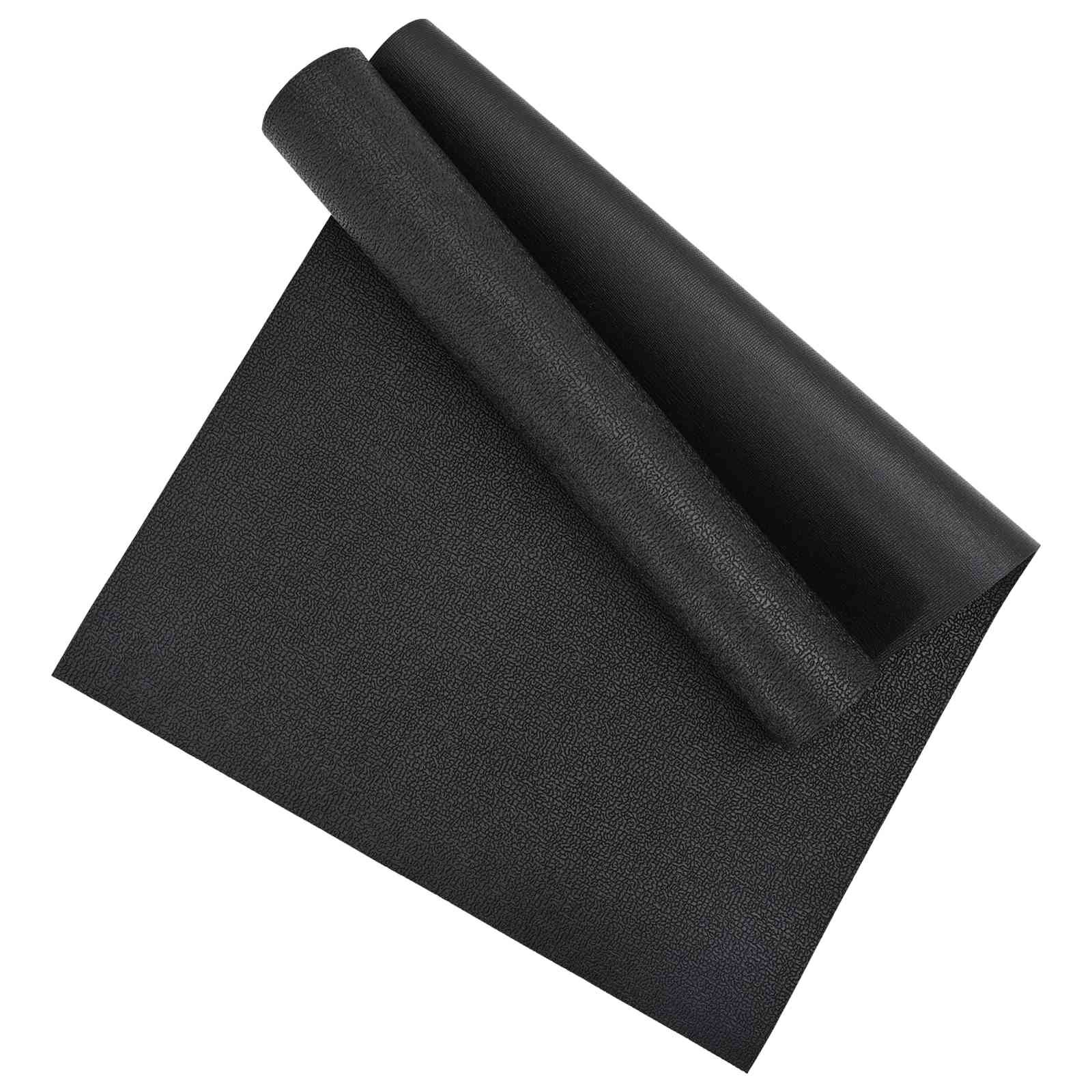 vidaXL Sportvédő matrac Fekete 120 x 60 x 06 cm Magas sűrűségű PVC