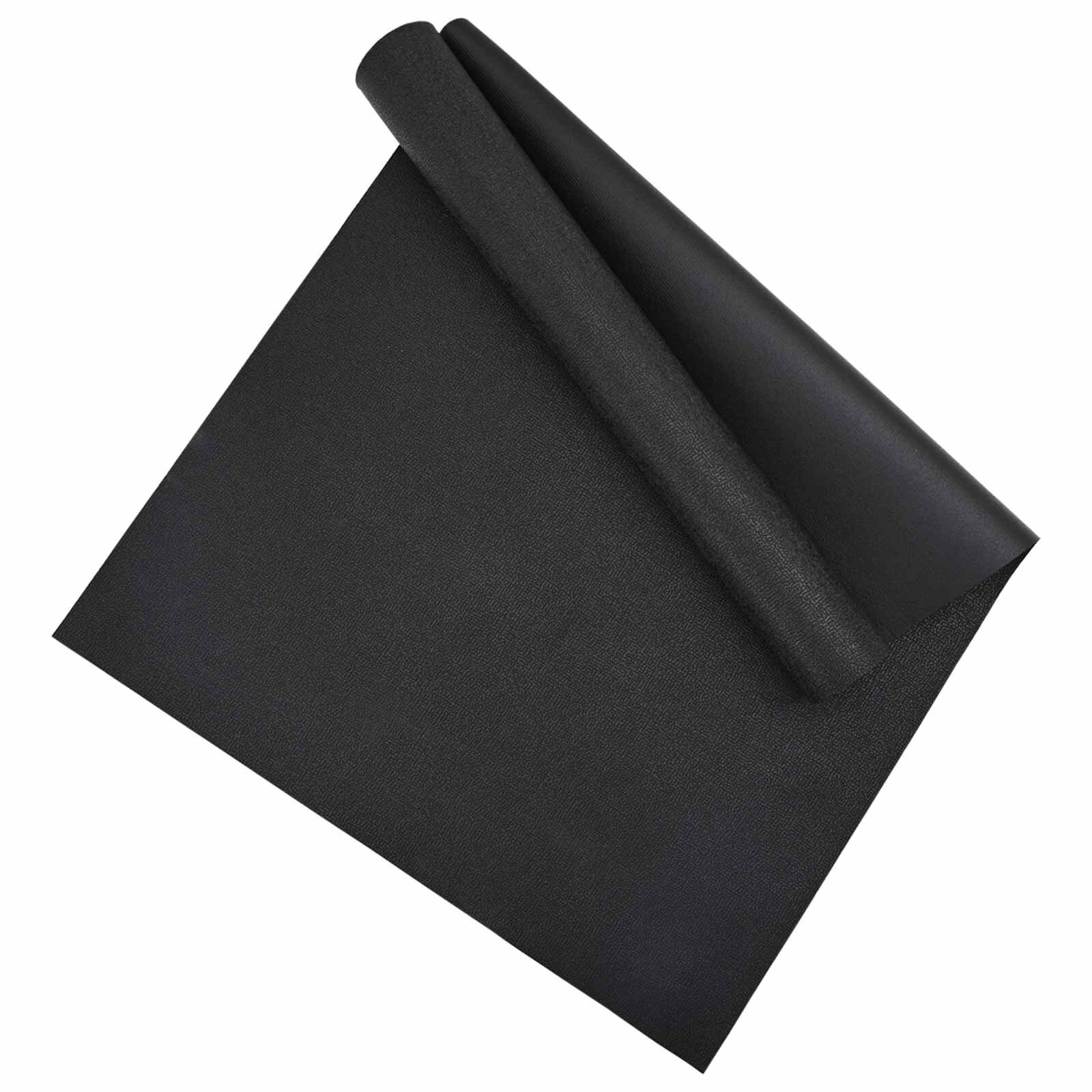 vidaXL Sportvédő matrac Fekete 200 x 90 x 06 cm Magas sűrűségű PVC