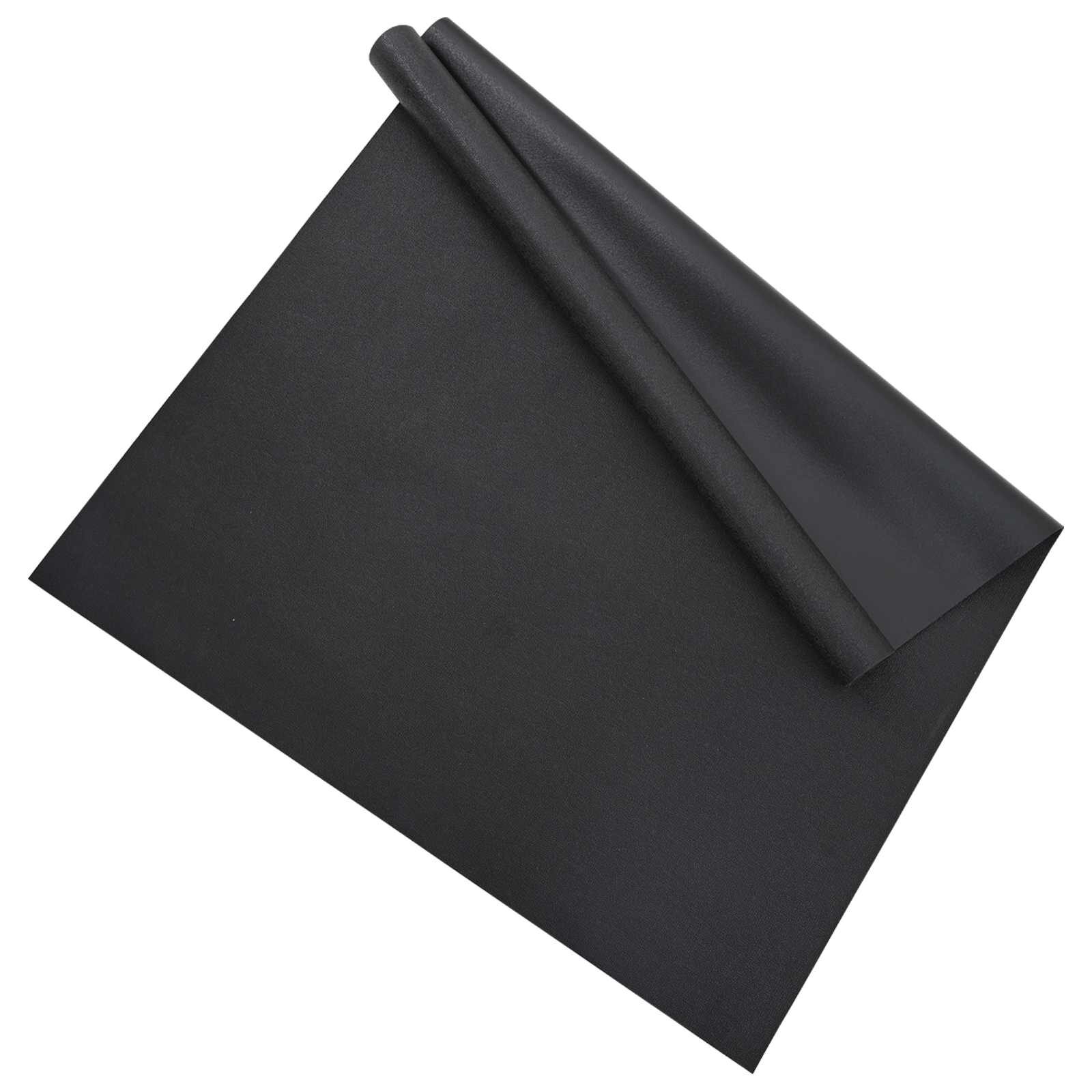vidaXL Sportvédő matrac Fekete 243 x 152 x 06 cm Magas sűrűségű PVC