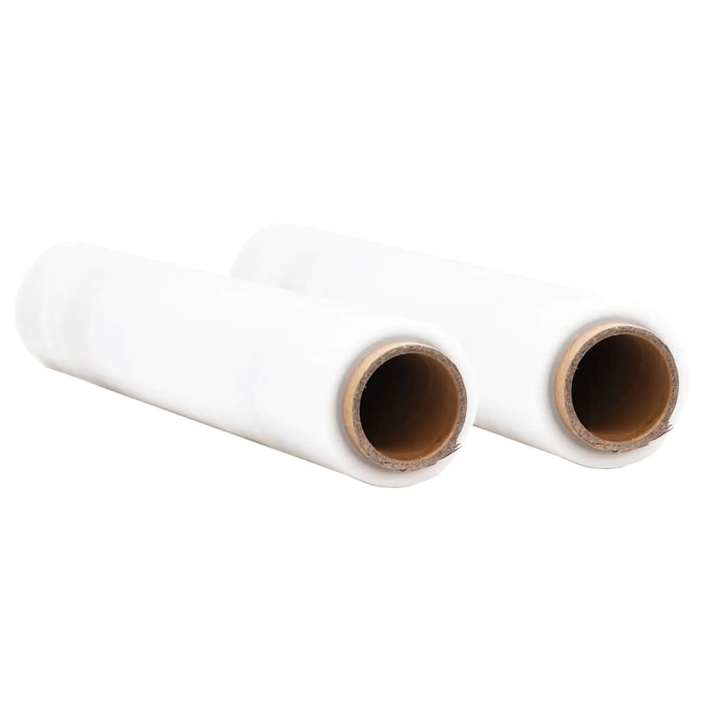vidaXL stretch fólia 2 db átlátszó 17 μm 50 cm x 150 m