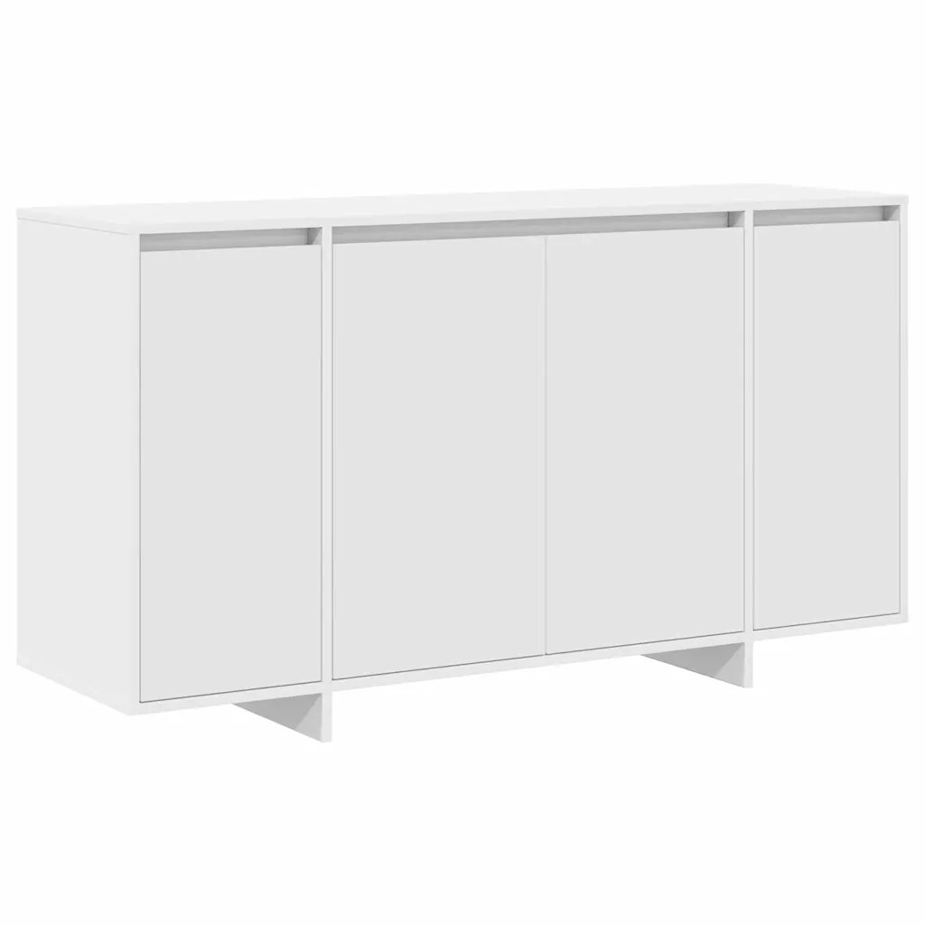 vidaXL Széf Fehér 135 x 41 x 75 cm Szerelt Fa