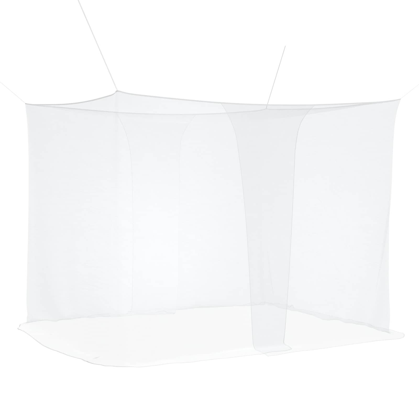 vidaXL Szúnyogháló ágyhoz 3 db 156 mesh Fehér 220 x 150 x 180 cm