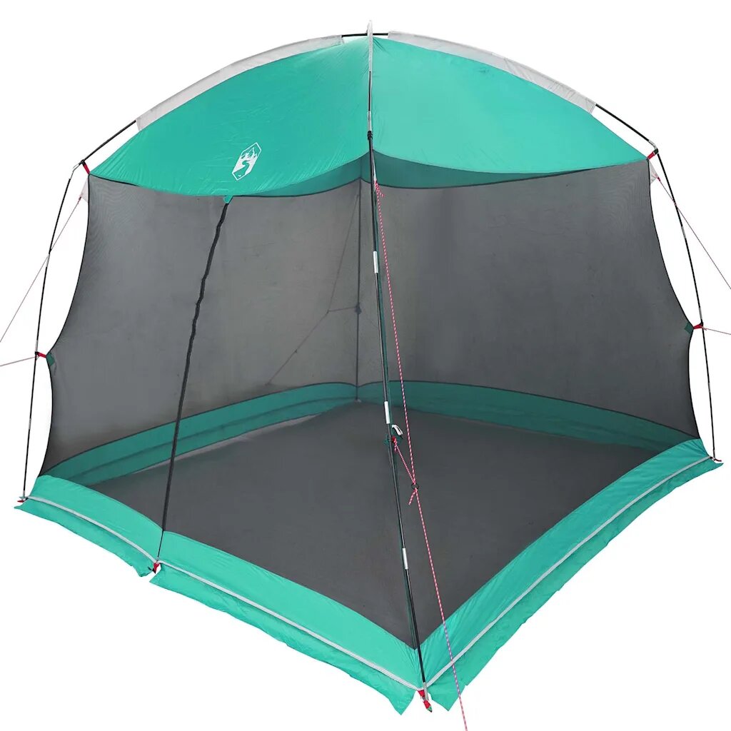 vidaXL Szúnyoghálós sátor 320 x 320 x 218 cm Poliészter és üvegszál