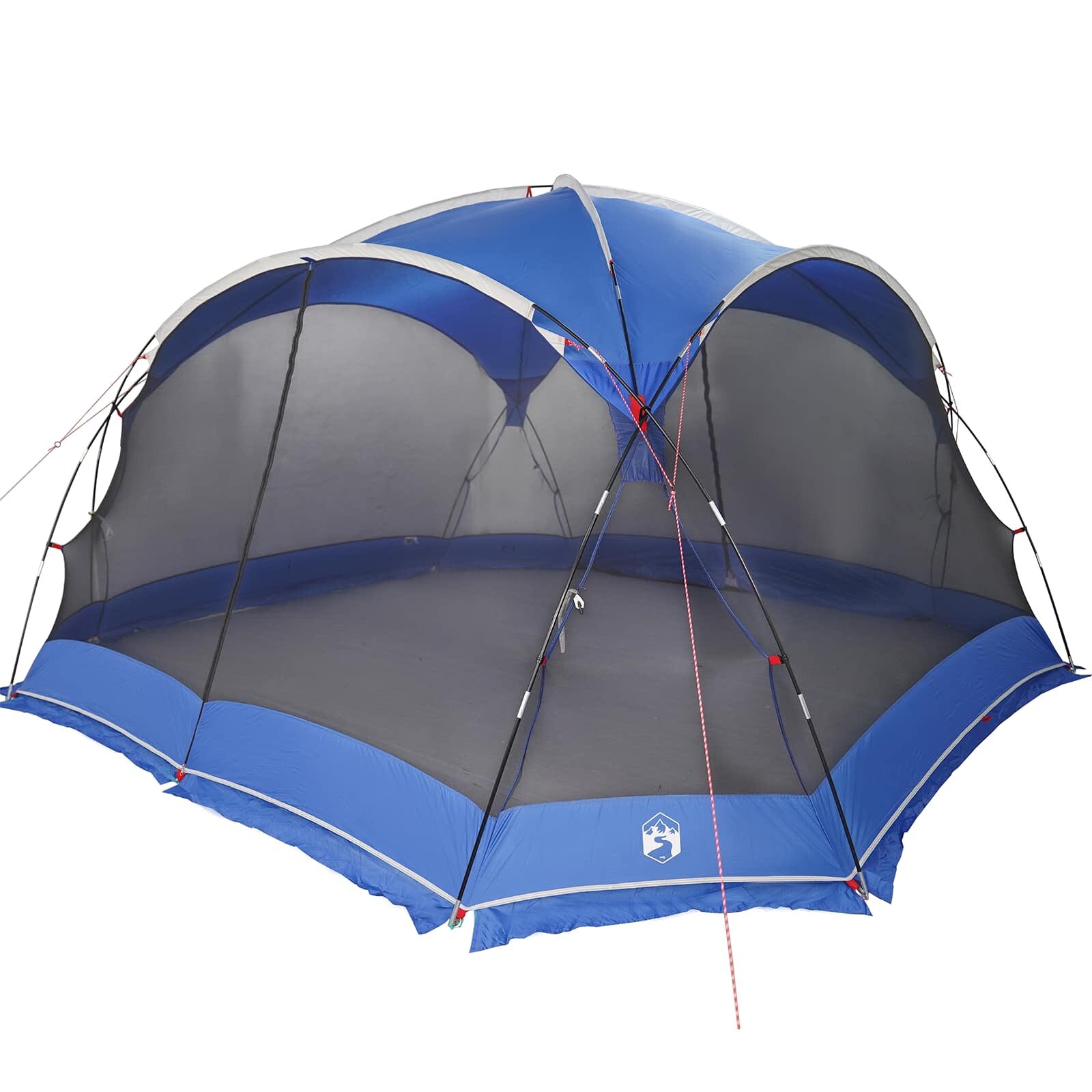 vidaXL Szúnyoghálós sátor 434 x 434 x 230 cm Poliészter és üvegszál