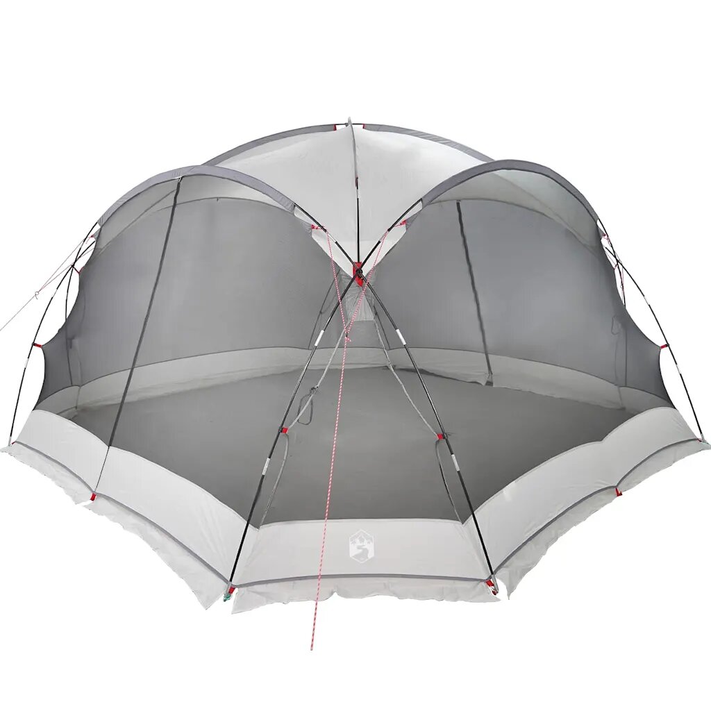 vidaXL Szúnyoghálós sátor 434 x 434 x 230 cm Poliészter és üvegszál