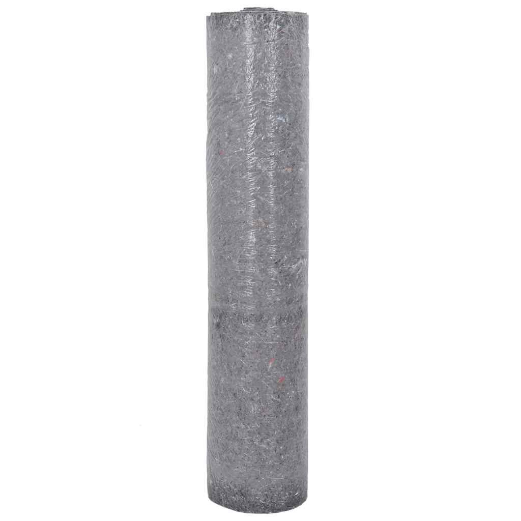vidaXL szürke csúszásmentes takarófilc 25 m 180 g/m²