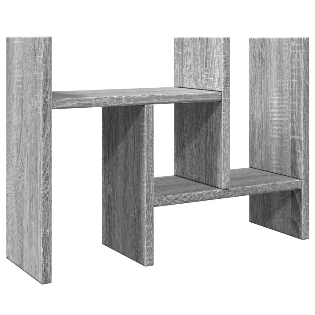 vidaXL szürke sonoma szerelt fa asztali szervező 345x155x355 cm