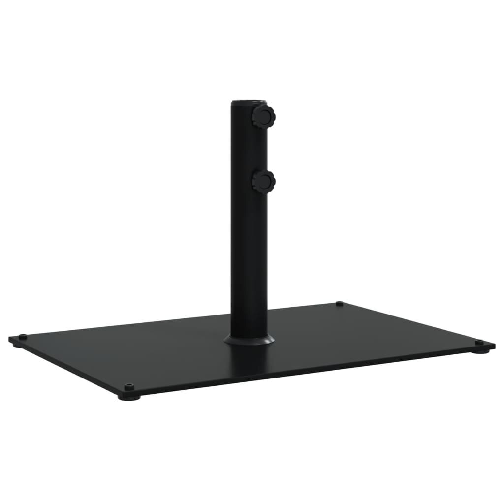 vidaXL téglalap alakú napernyőtalp Ø32/38/48 mm-es rúdhoz 15 kg