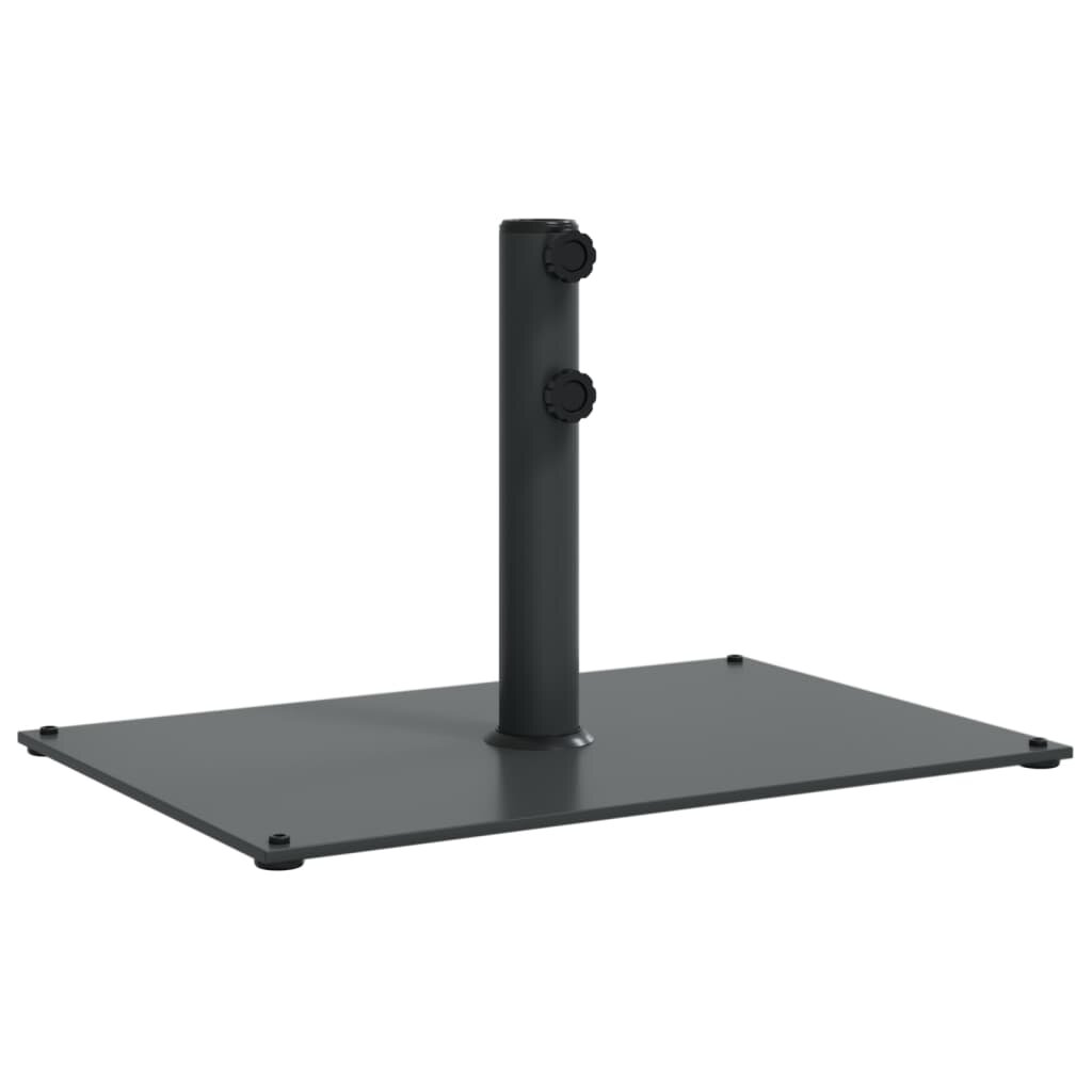 vidaXL téglalap alakú napernyőtalp Ø32/38/48 mm-es rúdhoz 15 kg