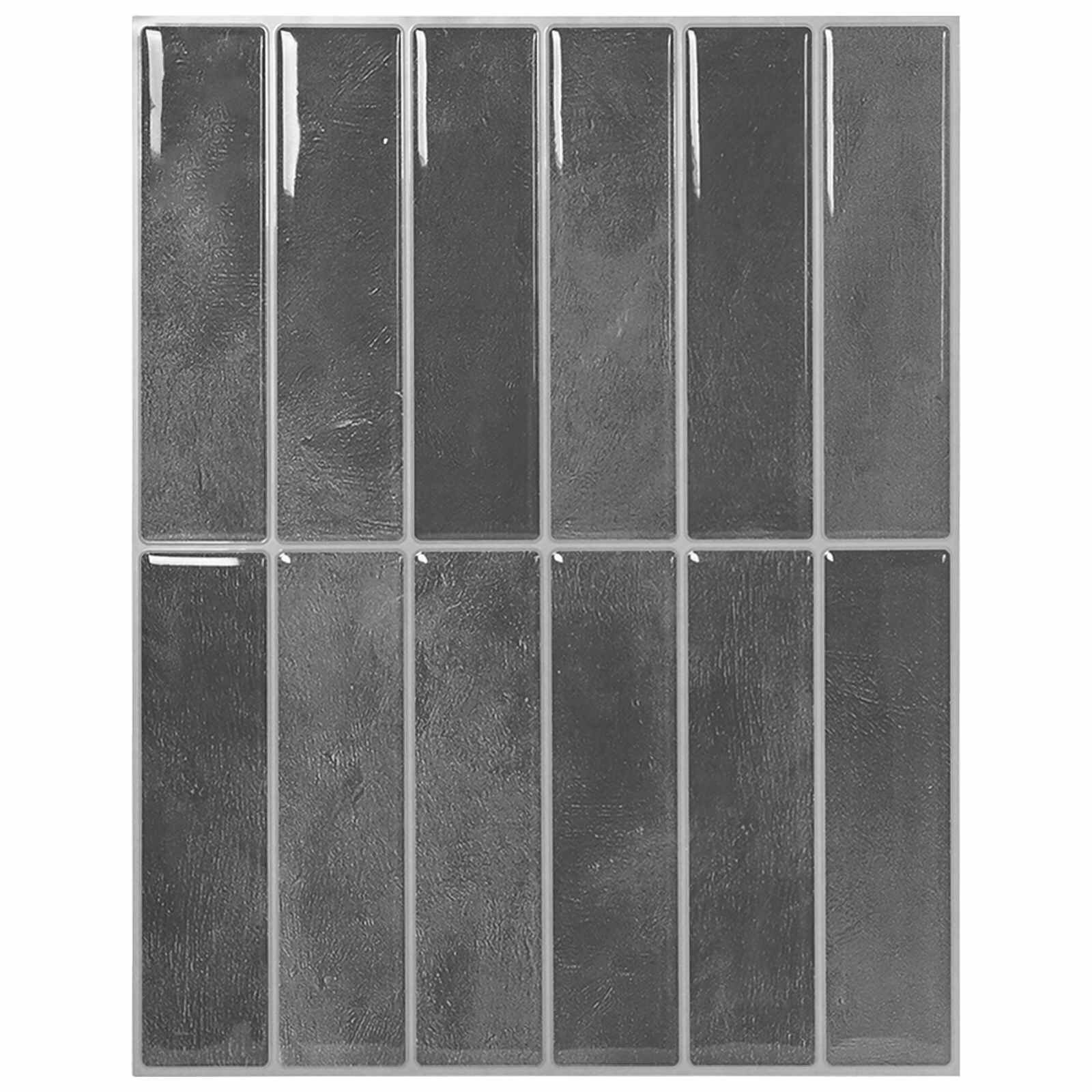 vidaXL Téglalap csempe 10 db Szürke 29 x 23 x 008 cm