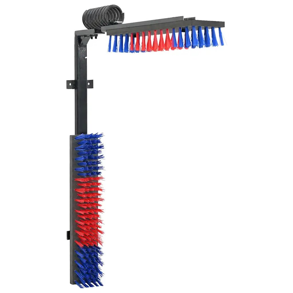 vidaXL Tejkefék Állítható Piros és kék 84 x 10 x 91 cm PVC
