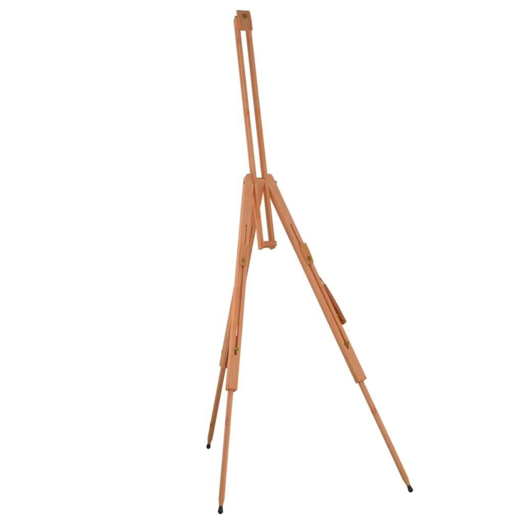 vidaXL tömör bükkfa festőállvány 100 x 104 x 172 cm