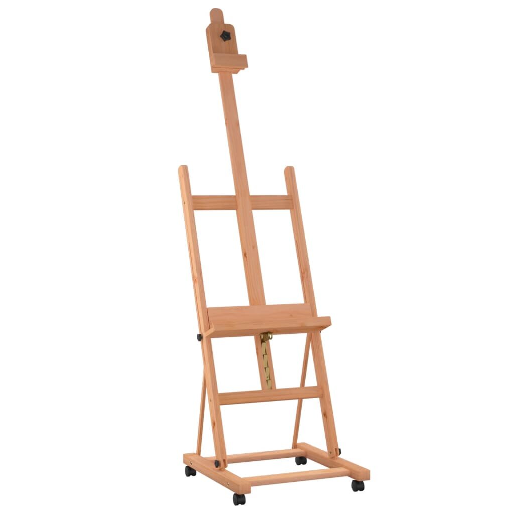 vidaXL tömör bükkfa festőállvány 55x535x178 cm
