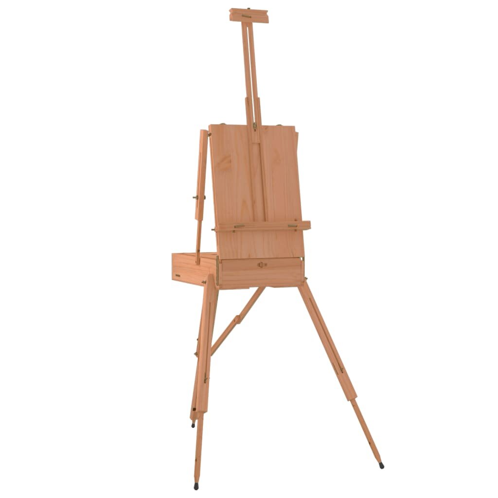vidaXL tömör bükkfa festőállvány 81 x 121 x 173 cm