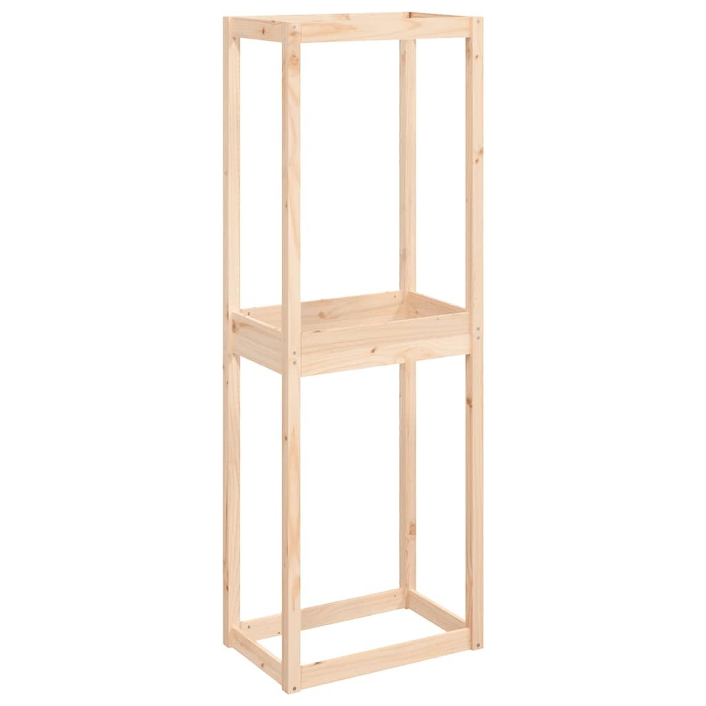 vidaXL tömör fenyőfa gumiabroncstartó állvány 63 x 40 x 180 cm