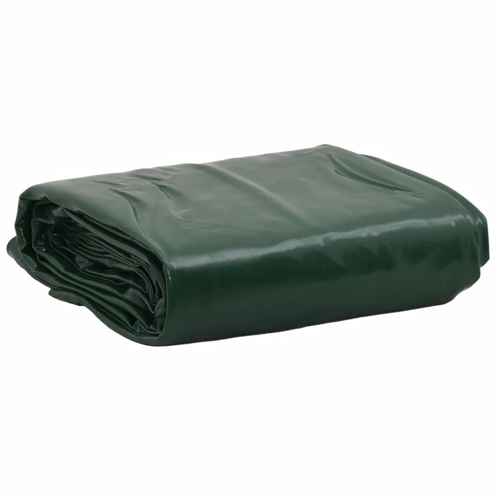 vidaXL zöld ponyva 1 x 25 m 650 g/m²